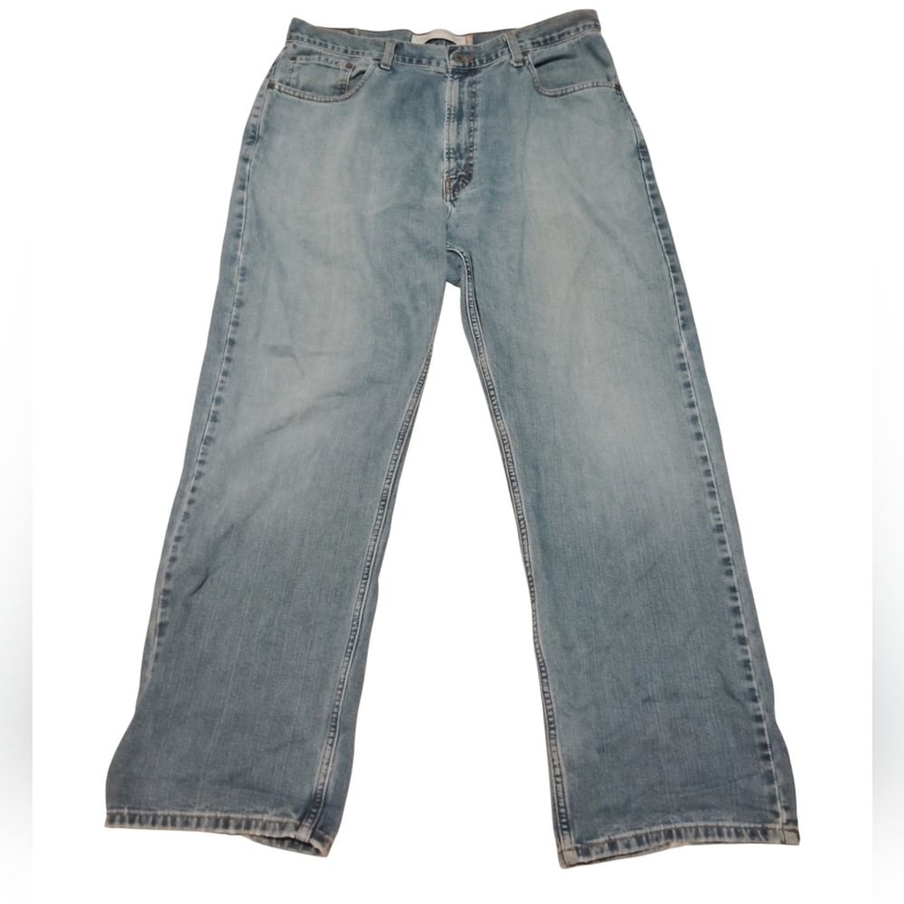 Vintage Levi's 569 Loose Straight Fit Vintage Wash Denim Size 36X32 Mens